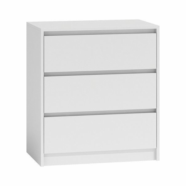 Topeshop K3 komoda bílá