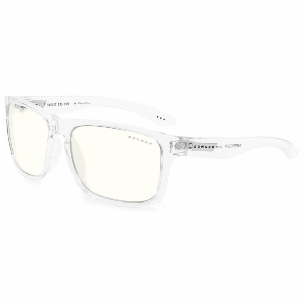 GUNNAR kancelářske/herní brýle INTERCEPT CRYSTAL  * čírá ...