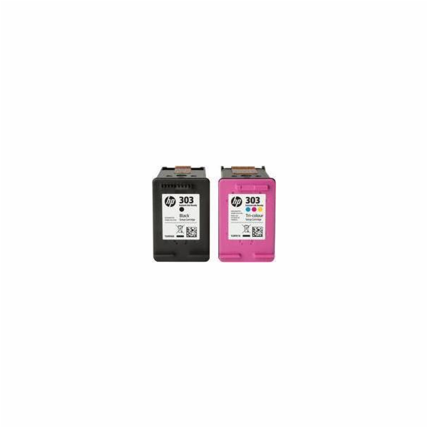 HP 303 Black Original Ink Cartridge (200 pages), T6N02AE