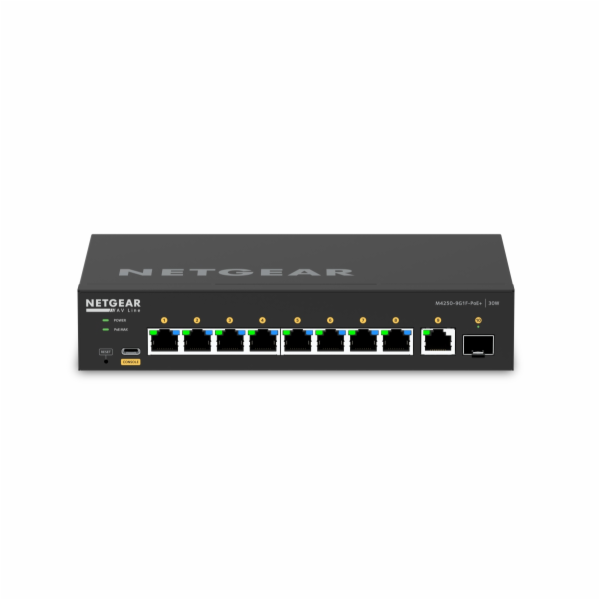 NETGEAR AV Line M4250-9G1F-PoE+ - Přepínač - L3 - řízený ...