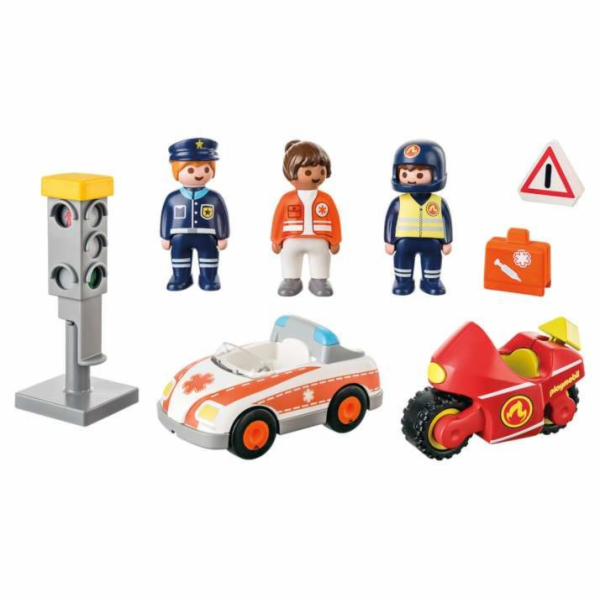 Každodenní hrdinové Playmobil, 1.2.3, 8 dílků, 71156