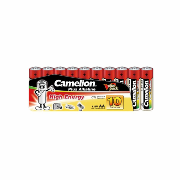 CAMELION Batérie alkalické PLUS AA 10ks LR06