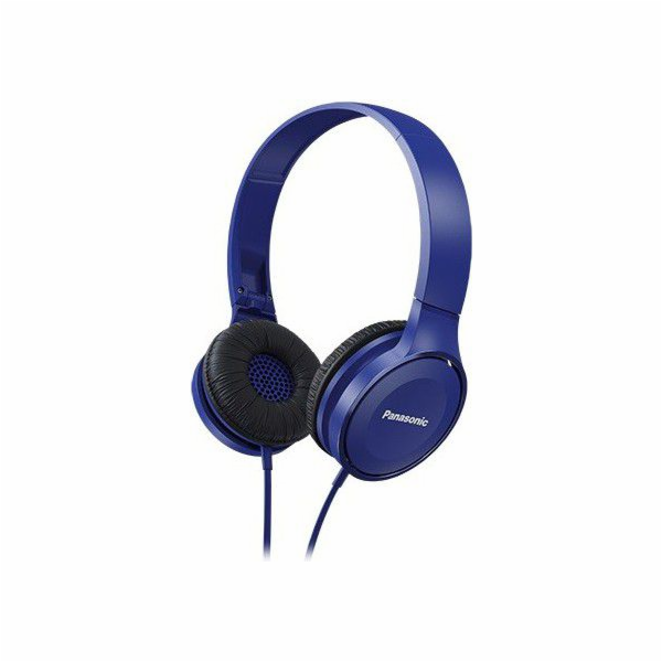 Panasonic RP-HF100E-A, drátové sluchátka, přes hlavu, skl...