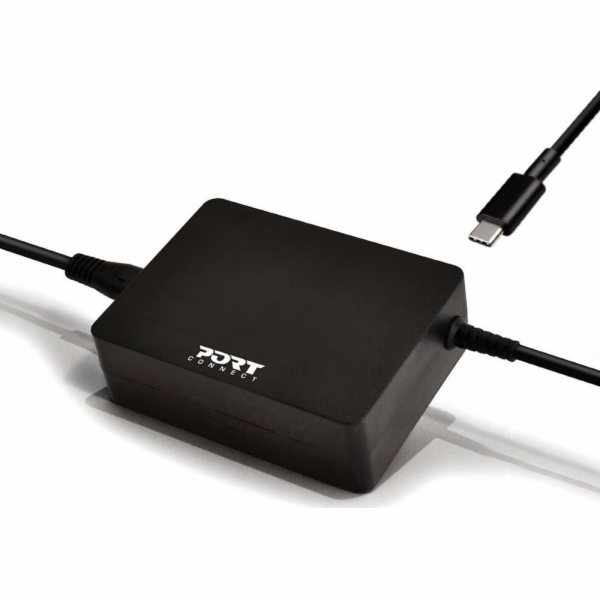 PORT CONNECT napájecí adaptér k notebooku, 90W, USB-C kon...