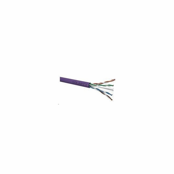 Instalační kabel Solarix UTP, Cat6, drát, LSOH, box 100m ...