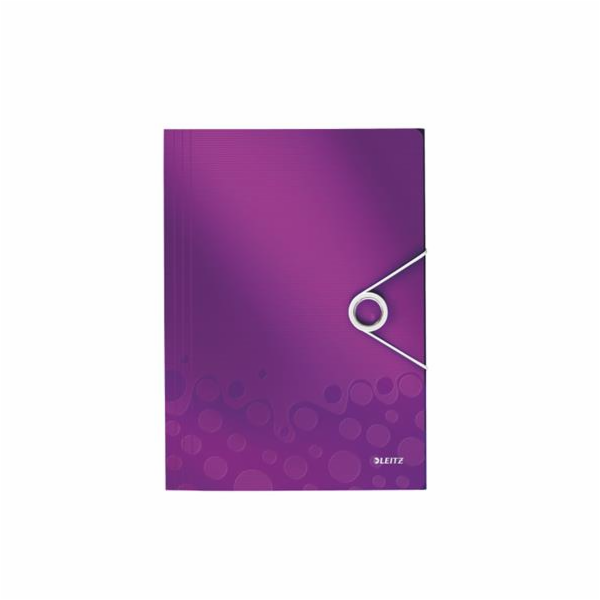 LEITZ Desky na dokumenty  WOW, PP, purpurová