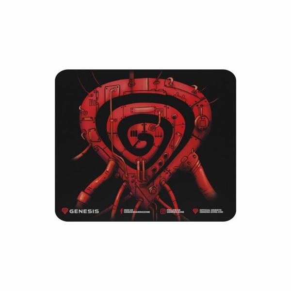 Podložka pod myš Genesis PUMP UP THE GAME 250x210mm, černá