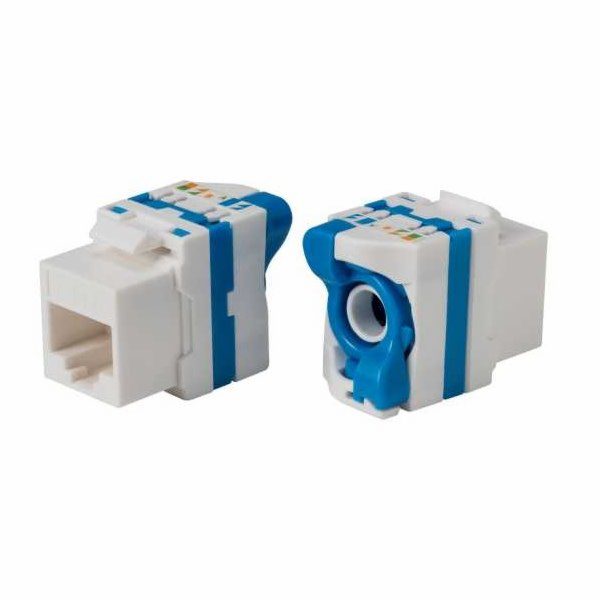 XtendLan Keystone jack RJ45, CAT6, UTP uzavíratelný se zá...