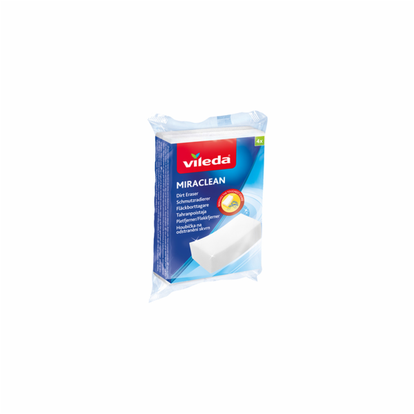 Vileda 105715 Houbičky na odstraňování skvrn Miraclean 4 ks