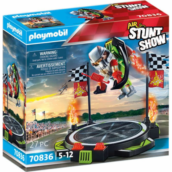 Letec s jetpackem Playmobil, Kaskaderská show, 27 dílků |...