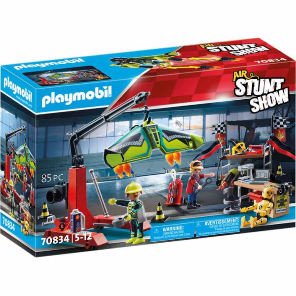 Servisní stanice Playmobil, Kaskaderská show, 85 dílků | ...