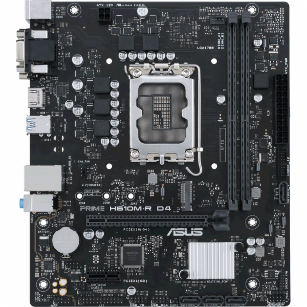 ASUS MB Sc LGA1700 PRIME H610M-R D4-SI, Intel H610, 2xDDR...