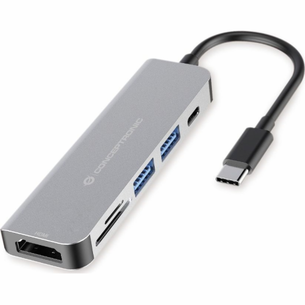 Conceptronic DONN02G 6-in-1 Docking Station