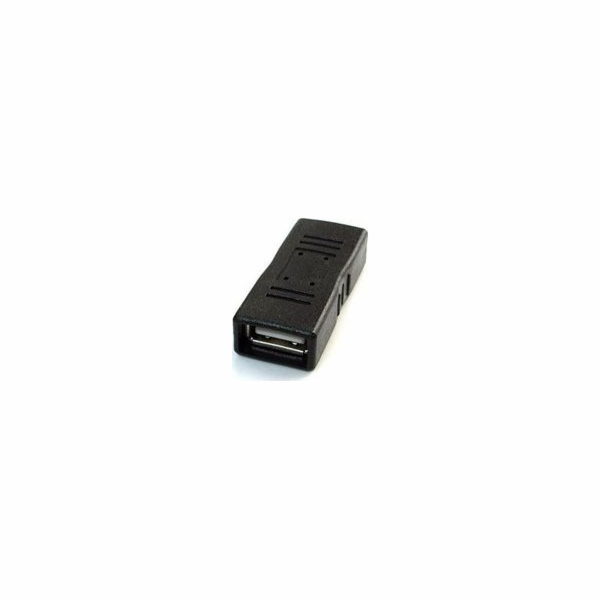 Gembird adaptér - spojka USB 2.0 (F) na USB 2.0 (F), černý
