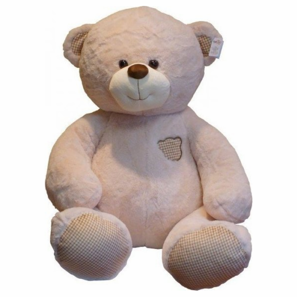Plyšový medvídek Octavian Cream 75 cm
