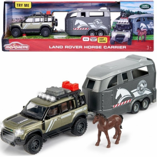 Sada žokejů MAJORETTE Grand Land Rover 25cm