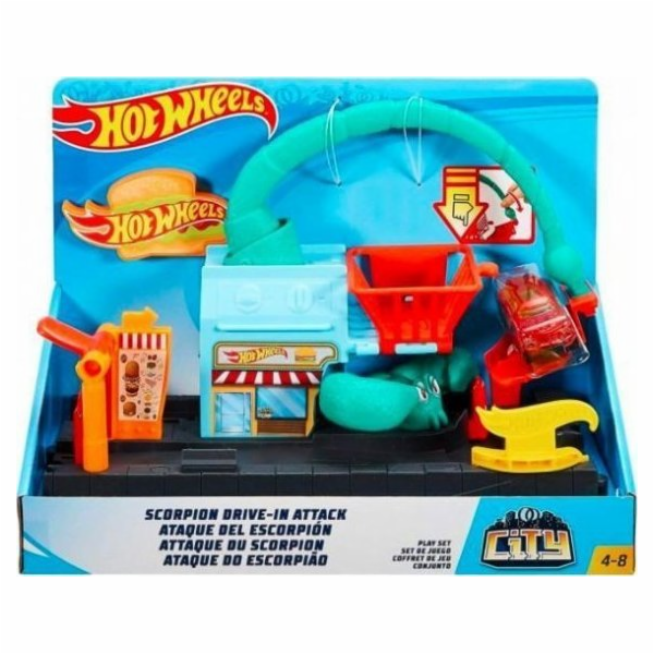 Hot Wheels Hot Wheels City Dangerous Scorpion Attack - HDR32