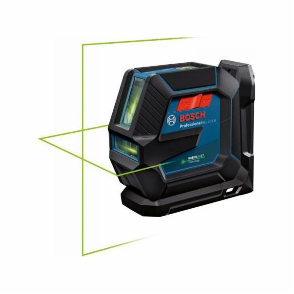 Čárový laser Bosch GLL 2-15 G Professional, křížový čárov...