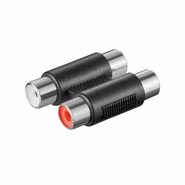 PREMIUMCORD Redukce 2x cinch / RCA Female/Female