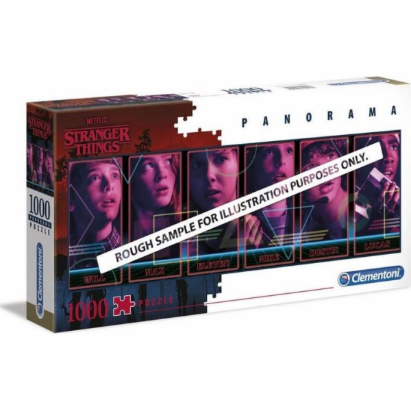 Clementoni Puzzle 1000 dílků Stranger Things