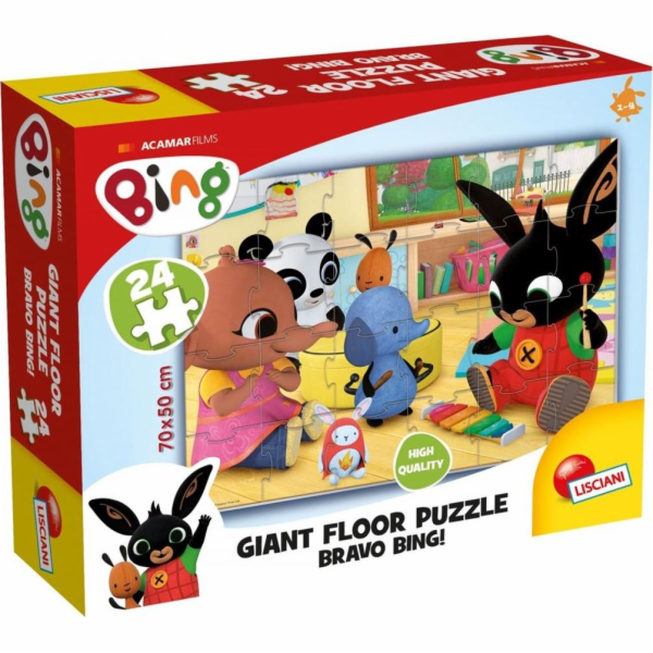 Obrovské podlahové puzzle Lisciani Bing 3
