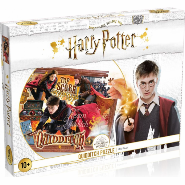 Vítězné tahy Puzzle 1000 Harry Potter Famfrpál