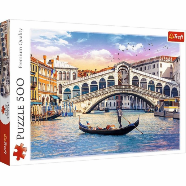 Trefl Puzzle 500 most Rialto Benátky