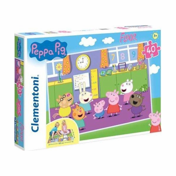 Clementoni Puzzle 40 patro prasátko Peppa