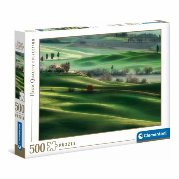 Clementoni Puzzle Toskánské kopce 500 ks. (35098)