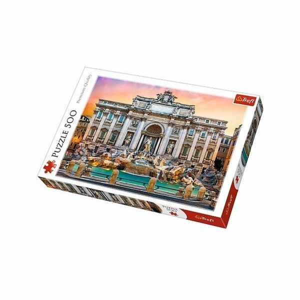 puzzle 500 dílků Fontána di Trevi, Řím