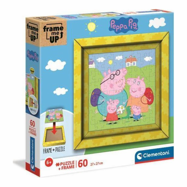 Puzzle 60 dílků Frame Me Up Peppa Pig