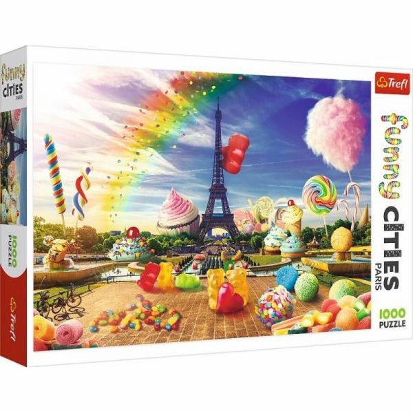 Puzzle 1000 dílků Sladká Paříž
