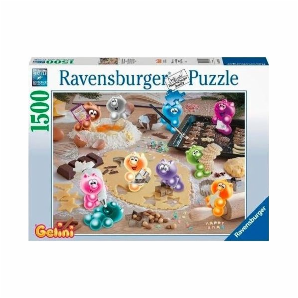 Ravensburger 2D puzzle 1500 dílků Vánoční pečivo Gelini