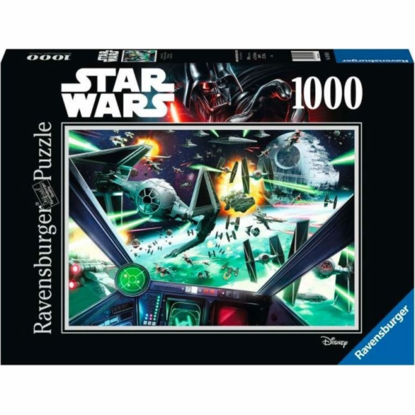 Ravensburger Puzzle 2D 1000 dílků Kokpit Star Wars X-Wing