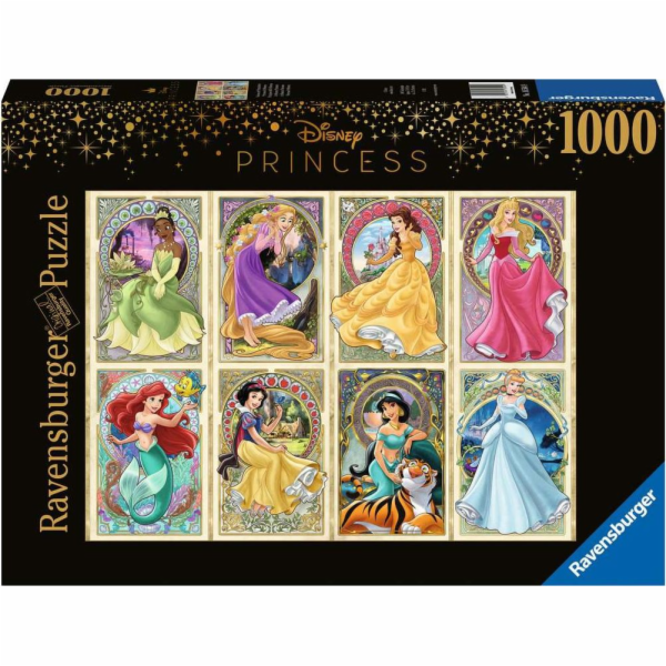 Ravensburger Puzzle Disney - Nouveau Art Princesses