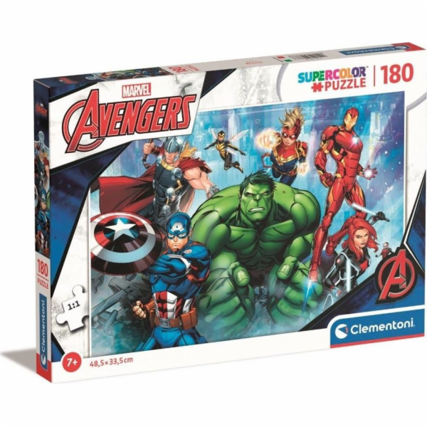 Puzzle 180 dílků Super Color The Avengers