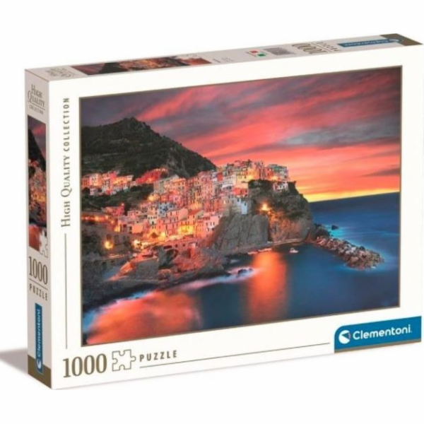 Puzzle 1000 dílků vysoké kvality, Manarola