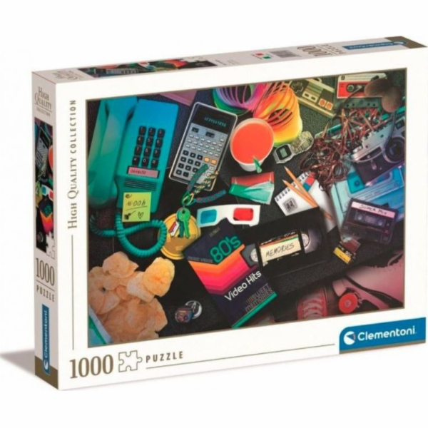 Puzzle 1000 dílků vysoké kvality, 80S nostalgie