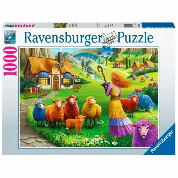 Ravensburger 2D puzzle 1000 dílků Barevná vlna