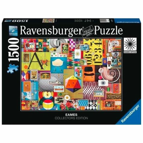 Ravensburger 2D puzzle 1500 dílků Domeček z karet