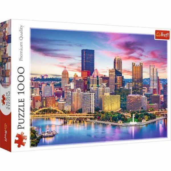 Puzzle 1000 dílků Pittsburgh Pennsylvania USA