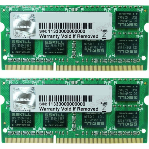SO-DIMM 8 GB DDR3-1600 Kit, Arbeitsspeicher