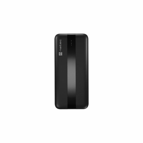 NATEC powerbanka TREVI 20000 mAh 2X USB-A +1X USB-C, černá