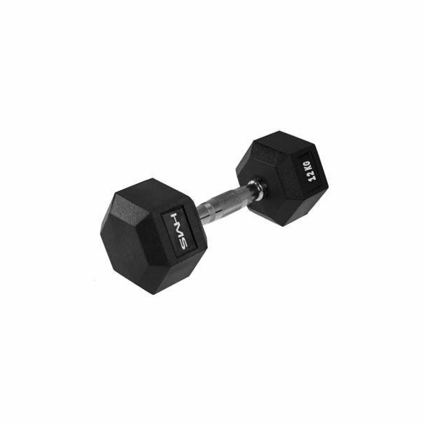Dumbbell 12 kg HMS HEX-PRO 12