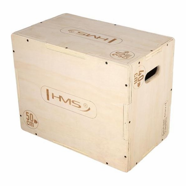Plyometrický box 500x400x300mm HMS DSC04