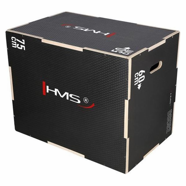 Vyztužený plyometrický box HMS DSC02
