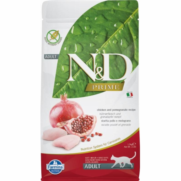 FARMINA N&D Prime Chicken & Pomegranate Adult – suché krm...