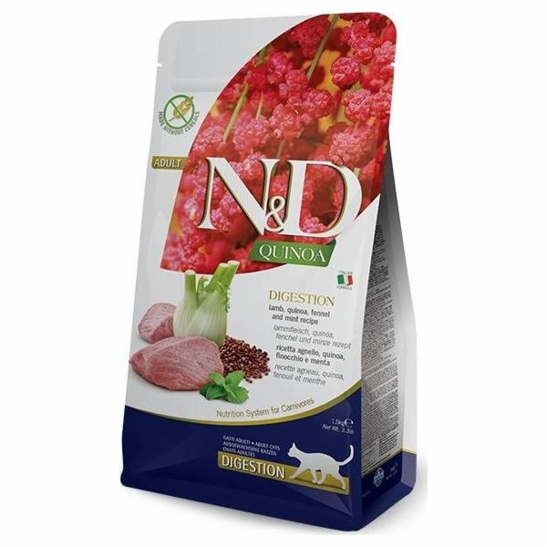 FARMINA N&D Quinoa Digestion - suché krmivo pro kočky - 1...