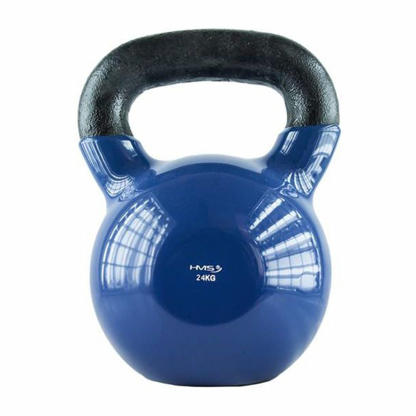 Kettlebell HMS KNV24 gumowany 24 kg