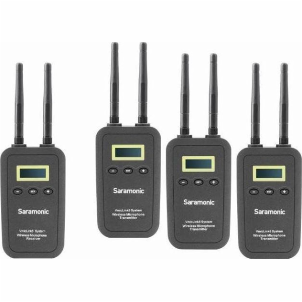 Mikrofon Saramonic VmicLink5 RX + TX + TX + TX